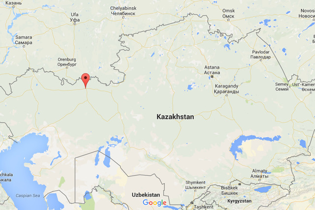Актюбинский казахстан карта