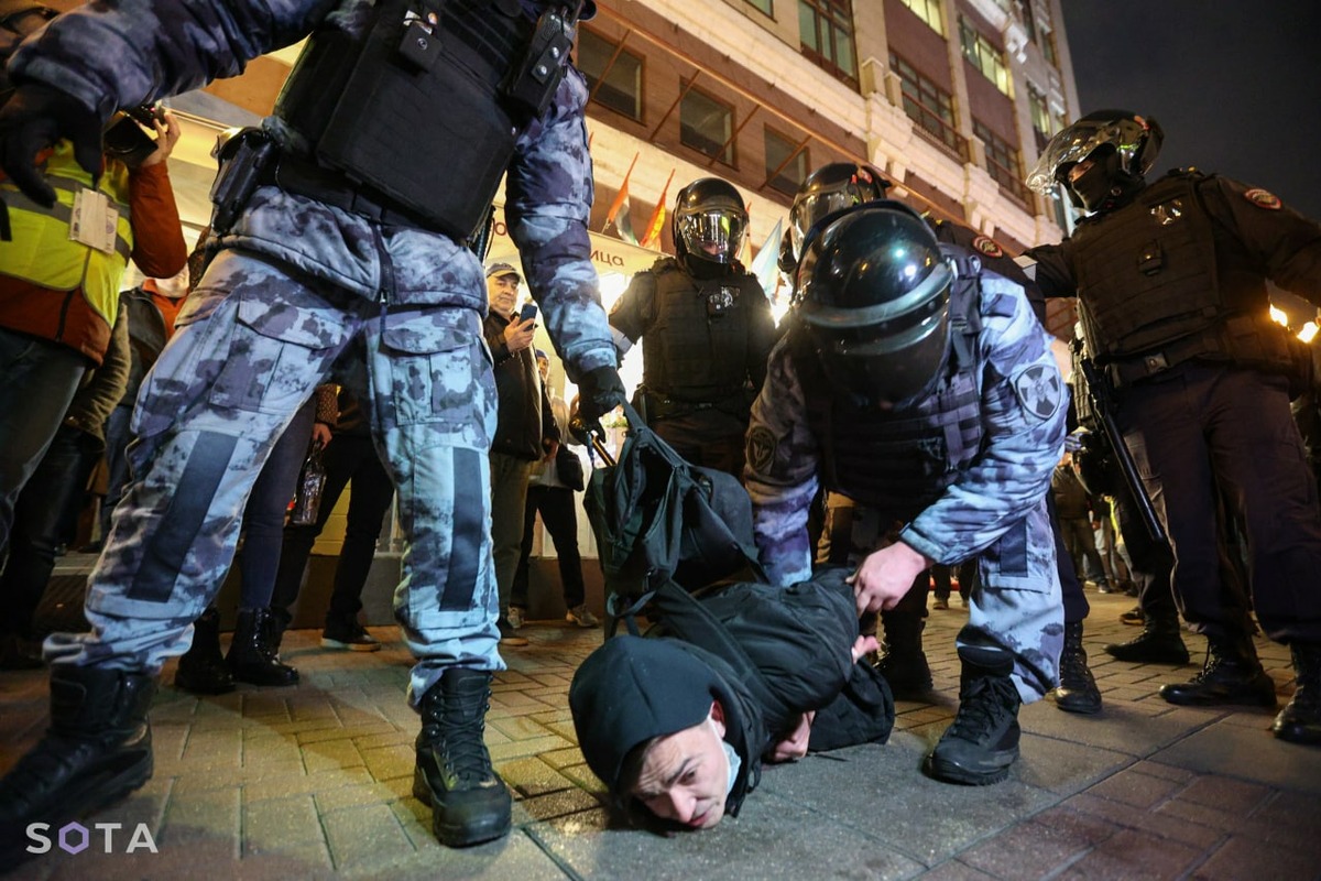 В России проходят протесты против мобилизации – Газета.uz