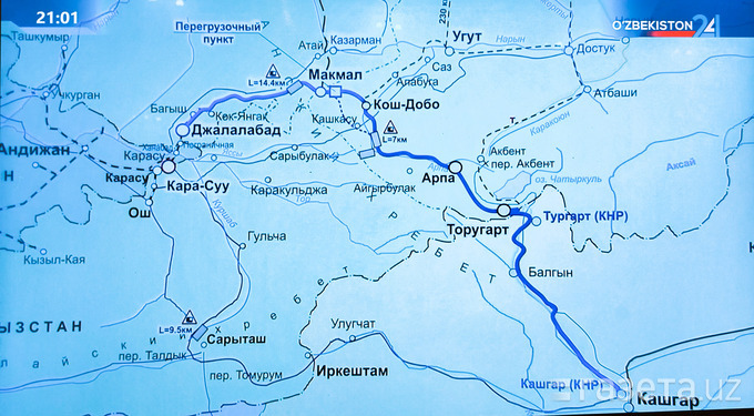 железная дорога, узбекистан-кыргызстан-китай, узбекистон темир йуллари, шавкат мирзиёев