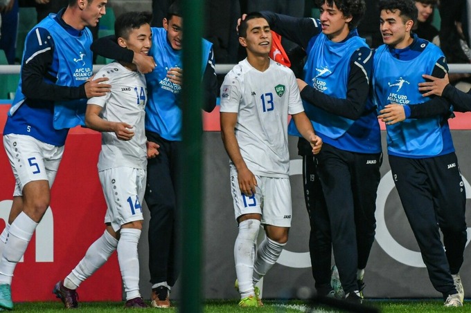 Футбол: Ўзбекистон U-20 Осиё кубоги ярим финалига чиқди ва ЖЧ йўлланмасини қўлга киритди