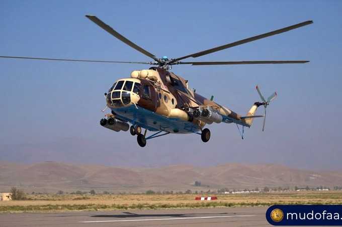 Узбекистан подарил один и отремонтировал ещё один вертолёт Ми-8 ВВС Кыргызстана