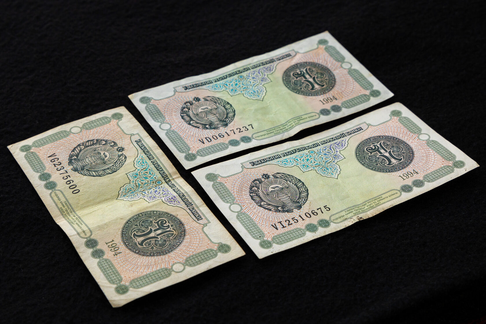 60 рублей в узбекских