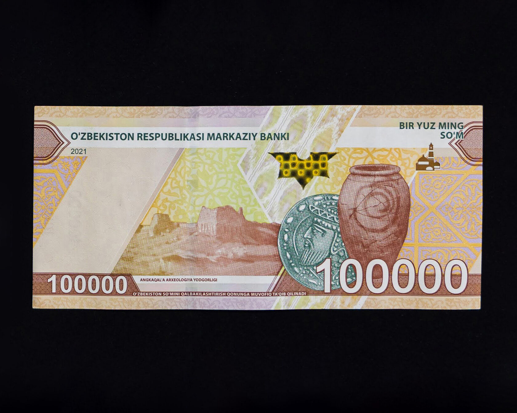 100 доллар в узбекистане сколько